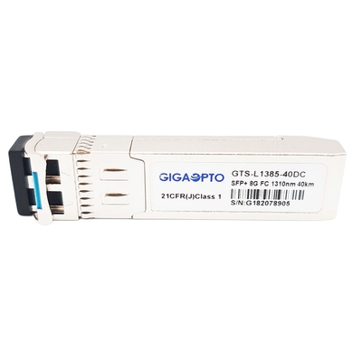 DOM 8G ফাইবার চ্যানেল FC SFP+ ট্রান্সসিভার ER 40km 1310nm মডিউল