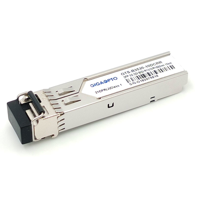 3G-SDI SFP দ্বিমুখী দ্বৈত রিসিভার 1310nm/1550nm 10km ভিডিও প্যাথলজিকাল প্যাটার্ন মডিউল নন MSA
