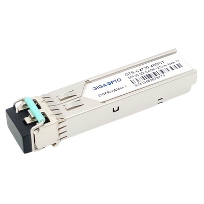3Gbps SDI ভিডিও SFP ট্রান্সসিভার CWDM একক ট্রান্সমিটার 1270nm 1610nm 40km SMF LC DDM MSA