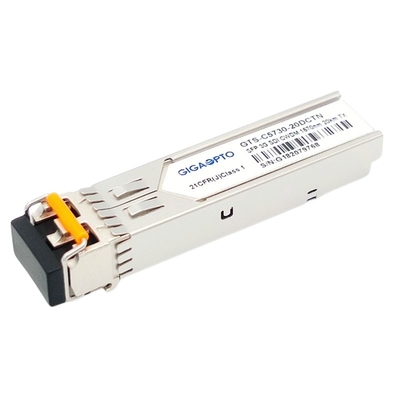 3Gbps DVI ভিডিও SFP ট্রান্সসিভার CWDM একক ট্রান্সমিটার নন MSA 1270nm 1610nm 20km SMF LC DDM