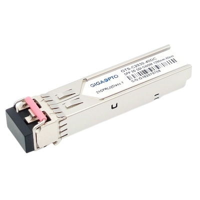 3Gb/S CWDM ট্রান্সমিটার রিসিভার SFP ট্রান্সসিভার মডিউল ভিডিও প্যাথলজিকাল প্যাটার্ন 40km MSA