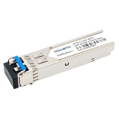 MSA 3G SD HD 3G SDI SFP ট্রান্সসিভার 1310nm 40KM DFB পিন অপটিক্যাল ট্রান্সমিটার রিসিভার মডিউল ডুয়াল LC DOM