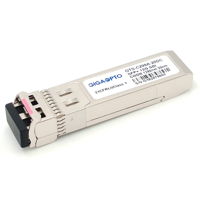 12G SDI CWDM ডিজিটাল ভিডিও অপটিক্যাল ট্রান্সসিভার 1270~1450nm 20KM ডুপ্লেক্স LC একক মোড ফাইবার MSA
