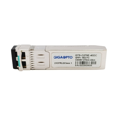 16G SFP+ CWDM 1270nm-1610nm 40km ফাইবার চ্যানেল ট্রান্সসিভার মডিউল SMF