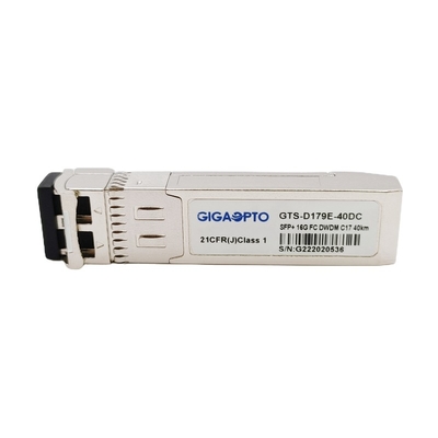 16G FC DWDM SFP+ 40km ফাইবার ট্রান্সসিভার মডিউল LC DOM