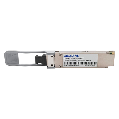 100GBASE-SWDM4 QSFP28 850nm-940nm MMF ট্রান্সসিভার 100m DOM LC