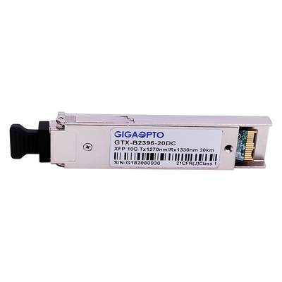 1270nm / 1330nm 10Gbps XFP BIDI 20km অন্যান্য অপটিক্যাল ট্রান্সসিভার মডিউল LC DOM