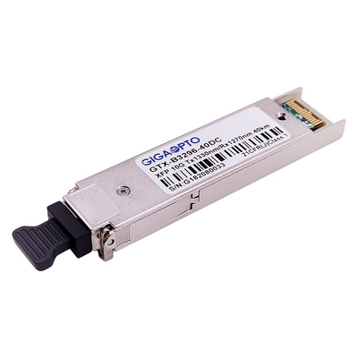 XFP BIDI ER40 10Gbps ফাইবার ট্রান্সসিভার মডিউল 1330nm / 1270nm 40km DOM