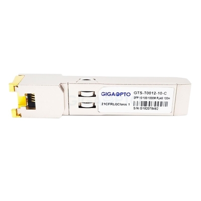 GLC-TA এর জন্য কপার SFP 10/100/1000BASE-T অপটিক্যাল ট্রান্সসিভার মডিউল