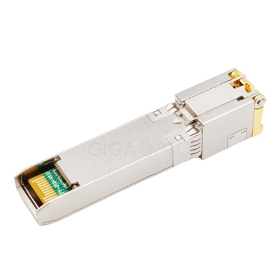 10GBASE-T কপার সিসকো SFP-10G-T-X সামঞ্জস্যপূর্ণ RJ45 ট্রান্সসিভার মডিউল