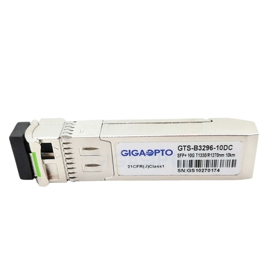 10GBASE-BX10 TX1330 / RX1270 Cisco SFP+ ট্রান্সসিভার দ্বিমুখী 10km