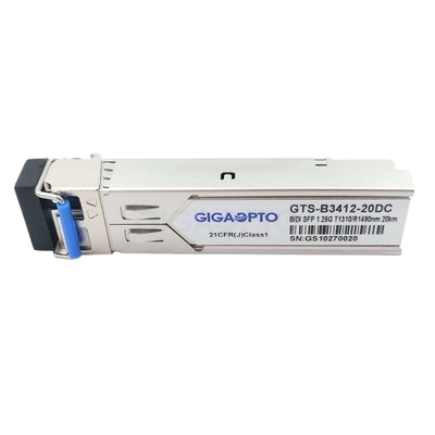 TX1310nm / RX1490nm Cisco Linksys MGBBX1 WDM ট্রান্সসিভার 1000BASE-BX SMF 20km