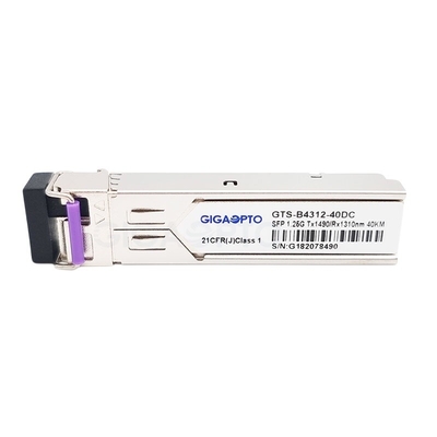 GLC-BX40-DA-এর জন্য 1000BASE-BX দ্বিমুখী SFP Cisco সামঞ্জস্যপূর্ণ SFP 40km SMF