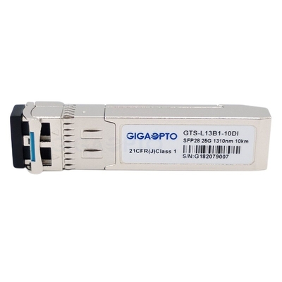 1310nm 25G LR Cisco SFP-25G-LR-S-I সামঞ্জস্যপূর্ণ অপটিক্যাল ট্রান্সসিভার SMF 10km