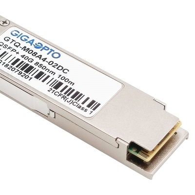 Cisco QSFP-40G-SR4 এর জন্য MTP/MPO-12 অপটিক্যাল ট্রান্সসিভার মডিউল 850nm 150m