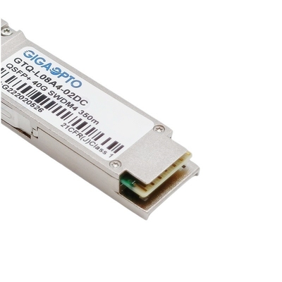 QSFP-40G-SWDM4 এর জন্য 850nm-940nm QSFP+ MMF Cisco সামঞ্জস্যপূর্ণ ট্রান্সসিভার 350m LC