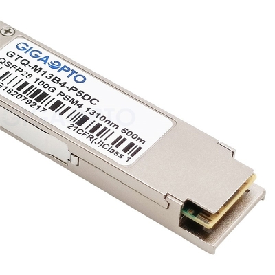 Cisco QSFP-100G-PSM4-S-এর জন্য 1310nm QSFP28 অপটিক্যাল ট্রান্সসিভার 500m SMF
