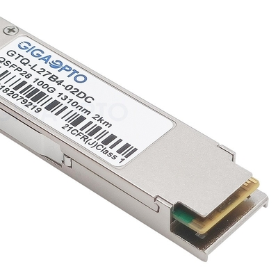 Cisco QSFP-100G-CWDM4-S-এর জন্য QSFP28 অপটিক্যাল ট্রান্সসিভার মডিউল 2km SMF LC
