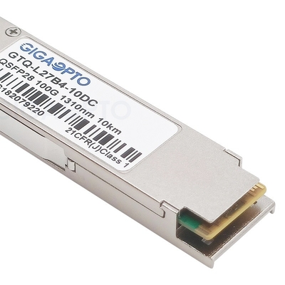 QSFP28 CWDM4 Cisco সামঞ্জস্যপূর্ণ ট্রান্সসিভার SMF 10km QSFP-100G-4WDM-S এর জন্য
