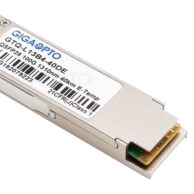 Cisco QSFP-100G-ER4L-X এর জন্য 1310nm LWDM ফাইবার ট্রান্সসিভার মডিউল