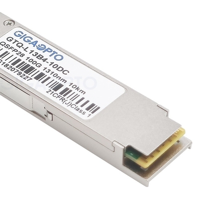 Cisco QSFP-100G-LR4-S এর জন্য 100GBASE-LR4 QSFP28 ফাইবার ট্রান্সসিভার মডিউল 10km SMF