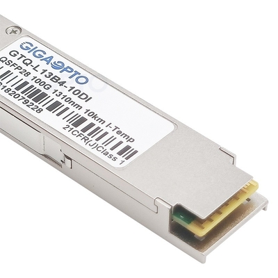 Cisco QSFP-100G-LR4-I শিল্পের জন্য 100G LR4 QSFP28 ট্রান্সসিভার মডিউল 10km