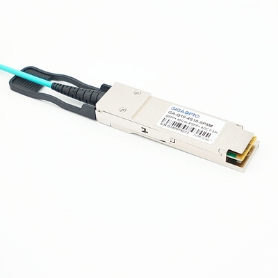 ব্রেকআউট Cisco QSFP-4X10G-AOC সামঞ্জস্যপূর্ণ QSFP+ থেকে 4x10G SFP+