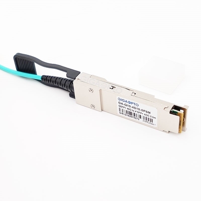 ব্রেকআউট Cisco QSFP-4X10G-AOC সামঞ্জস্যপূর্ণ QSFP+ থেকে 4x10G SFP+