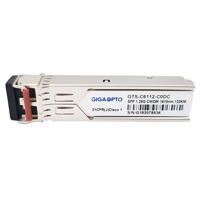 CWDM-SFP-1610-120 Cisco সামঞ্জস্যপূর্ণ SFP 120km ডুপ্লেক্স এলসি ট্রান্সসিভার মডিউল