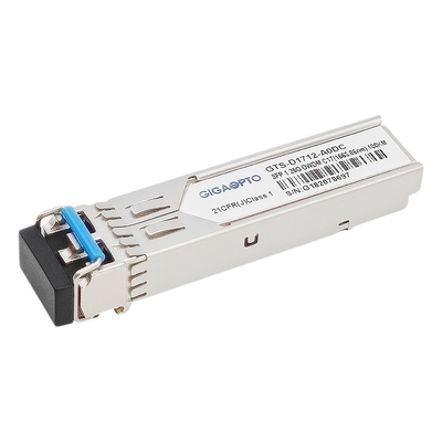 DWDM-SFP Cisco সামঞ্জস্যপূর্ণ ট্রান্সসিভার 100GHz 1G EZX মডিউল 100km SMF