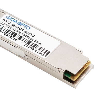 QSFP28-PSM4-100G CISCO সামঞ্জস্যপূর্ণ ট্রান্সসিভার 1310nm মডিউল MTP/MPO-12 SMF 2km