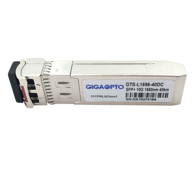 ইথারনেট এবং ডেটা সেন্টারের জন্য 1550nm HPE X130 10G-ER SFP ট্রান্সসিভার JG234A 40km SMF