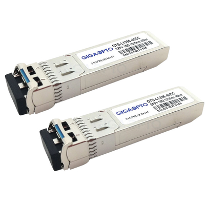 Cisco SFP-10G-ER40 সামঞ্জস্যপূর্ণ 10GBASE-ER / EW 40km 1310nm SFP+