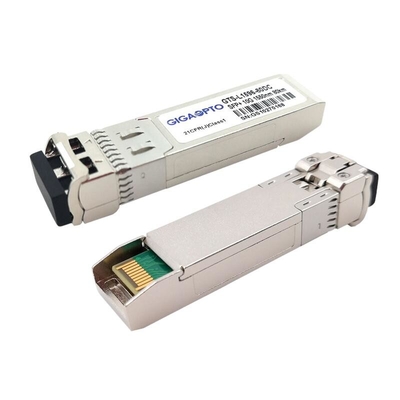 SFP-10G-ZR-এর জন্য 1550nm 10GBASE-ZR Cisco সামঞ্জস্যপূর্ণ ট্রান্সসিভার 80km SMF
