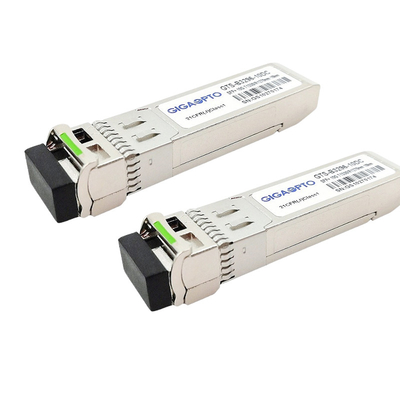 10GBASE-BX10 TX1330 / RX1270 Cisco SFP+ ট্রান্সসিভার দ্বিমুখী 10km