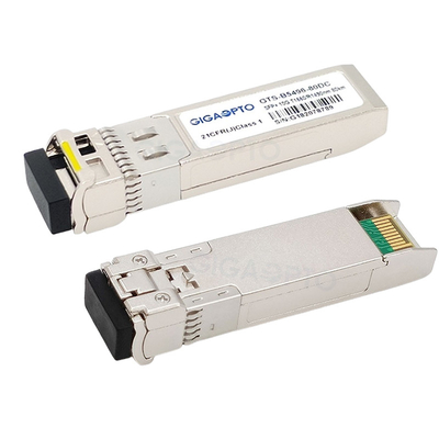 SMF SFP-10G-BX80D-এর জন্য 10G BIDI ZR Cisco সামঞ্জস্যপূর্ণ ট্রান্সসিভার