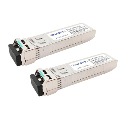 CWDM-SFP10G-Xx-10 এর জন্য 10Gbps SFP+ 1270-1610nm Cisco অপটিক্যাল ট্রান্সসিভার SMF 10km