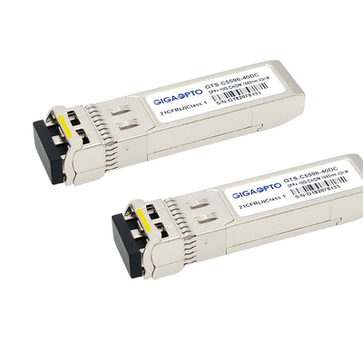 CWDM-SFP10G-Xx এর জন্য 10GBase Cisco সামঞ্জস্যপূর্ণ ফাইবার ট্রান্সসিভার মডিউল 1270-1610nm
