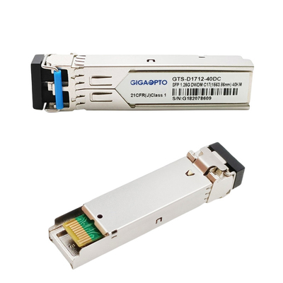 Cisco DWDM-SFP-xxxx-40 এর জন্য 100GHz C17-C61 1000BASE-DWDM SFP 40km SMF