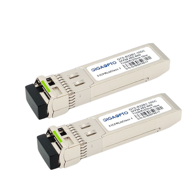 SFP28 25GBASE TX-1330nm RX-1270nm 10km সিমপ্লেক্স LC SMF অপটিক্যাল ট্রান্সসিভার মডিউল DOM
