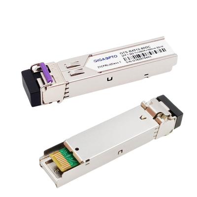 1000BASE-BX Cisco Gigabit Transceiver 80km LC SMF DOM GLC-BX80-UA এর জন্য