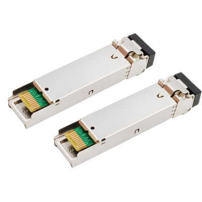 SMF GLC-BX80-D এর জন্য TX1570nm / RX1490nm গিগাবিট ফাইবার ট্রান্সসিভার 80km LC