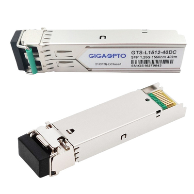 SMF GLC-EX-SM1550-40 এর জন্য 1550nm Cisco SFP অপটিক্যাল ট্রান্সসিভার 40km
