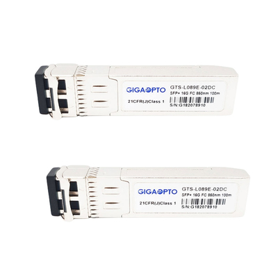 Cisco DS-SFP-FC16G-SW এর জন্য 850nm 16GFC ফাইবার চ্যানেল ট্রান্সসিভার MMF 100m