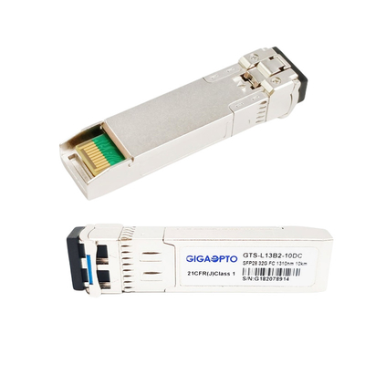 DS-SFP-FC32G-LW এর জন্য 1310nm সিসকো ফাইবার চ্যানেল ট্রান্সসিভার 32G SFP28 10km