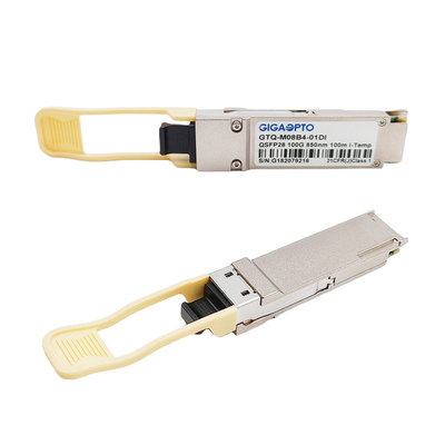 QSFP28 অপটিক্যাল ট্রান্সসিভার মডিউল 850nm MMF 100m Cisco QSFP-100G-SR4-I এর জন্য