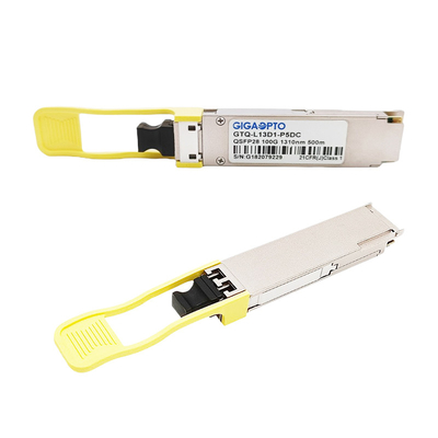 সিস্কো QSFP-100G-DR-S-এর জন্য একক ল্যাম্বডা QSFP28 অপটিক্যাল ট্রান্সসিভার মডিউল 500m LC