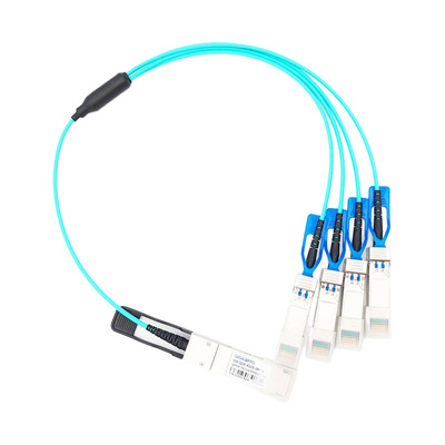 Cisco QSFP-4SFP25G-AOC এর জন্য 100G QSFP28 থেকে 4x25G SFP28 সক্রিয় অপটিক্যাল কেবল AOC