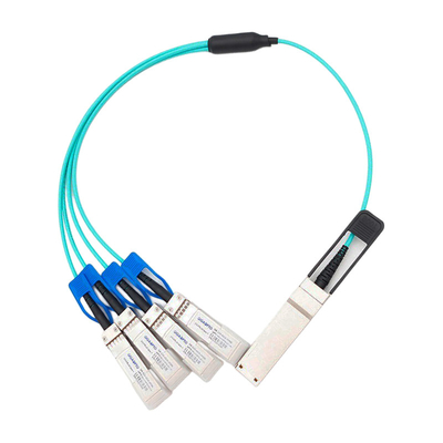 Cisco QSFP-4SFP25G-AOC এর জন্য 100G QSFP28 থেকে 4x25G SFP28 সক্রিয় অপটিক্যাল কেবল AOC