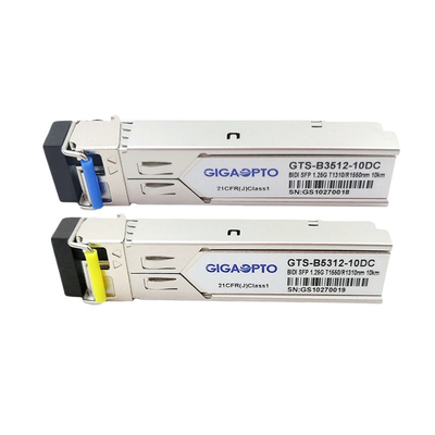 HP SFP-1G-BXD-10 এর জন্য 1000BASE WDM BIDI T1310nm R1550nm ট্রান্সসিভার 10km মডিউল